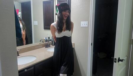 Fucking Ur Bosses Wife an Accidental Christmas Facial