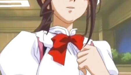 Anime teen slut bound and fondled