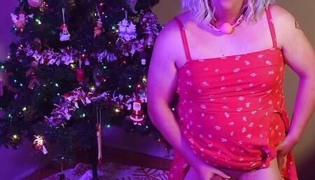 TG Caption: Santa Brought Me a Sissy For Christmas.