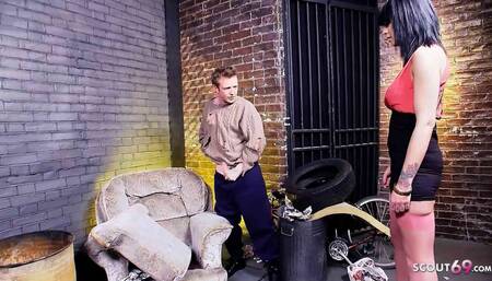 Loser Guy caught Pissing and seduce Office Bitch Mai Bailey to Dirty Fuck