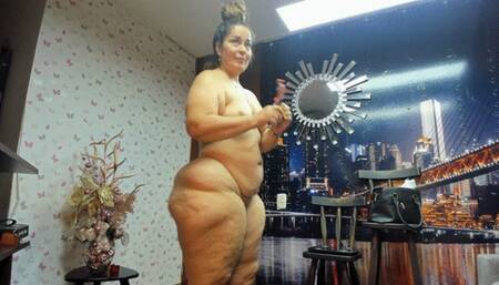 Kristen Hill BBW crushing tiny toy