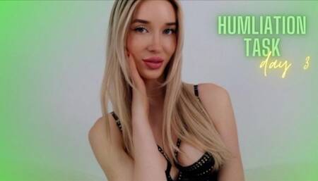 Xmas Task Humiliation Game - Day 3