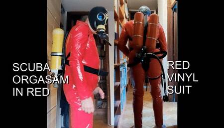 COMPILATION CLIP - SCUBA ORGASAM IN RED + RED VINYL SUIT (+ SECRET SUPPLEMENT)