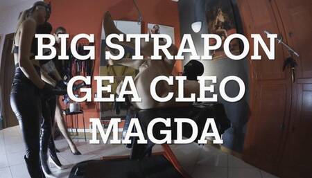 GEA DOMINA - BIG STRAPON WITH GEA, CLEO AND MAGDA (MOBILE)