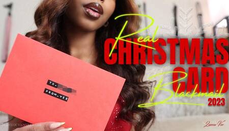 REAL Christmas Card Blackmail 2023