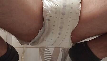 Pissing in my diaper