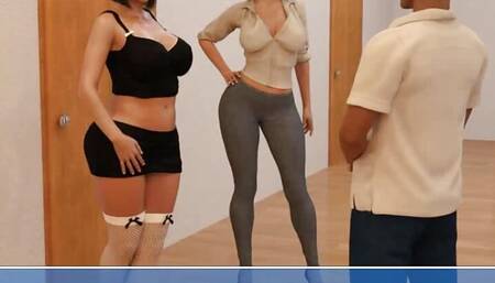 Lily of the valley: housemaid with a butt plug in her ass