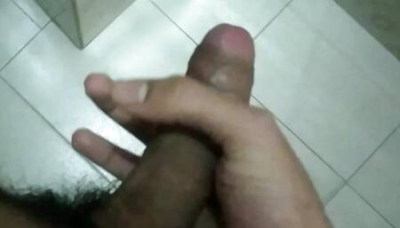 Teen Indian boy playing with his dick