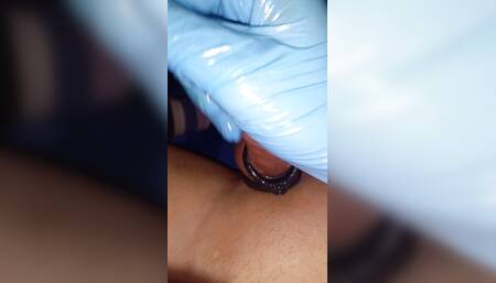 Massaging my Penis