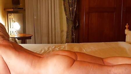 Amateur blonde mature wife posing and body worship
