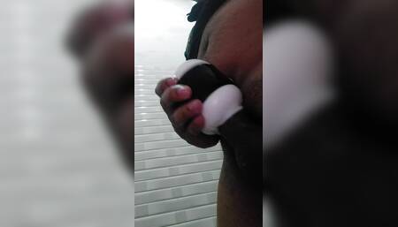 Indian boy using sex toy. How to use sex toy demo for boys