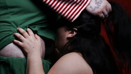BBW Love Santa's Helpers, She loves Anal and cum in her mouth.
