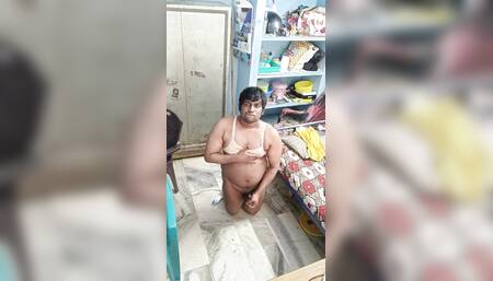 Kanyakumari crossdresser gay bottom wearing bra