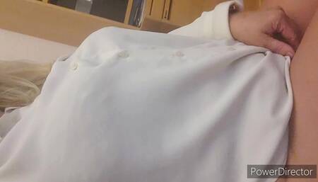 Wife Gets Horny at Work, Having Fun in the Office