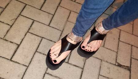 feet lover - public crossdressing