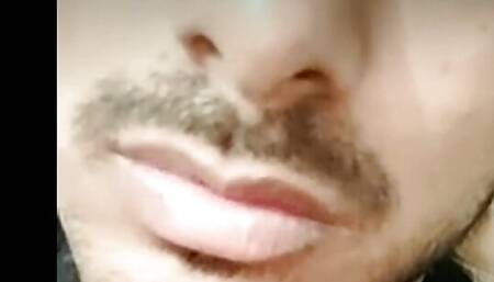 Handsome Indian Desi gay boy nude video call
