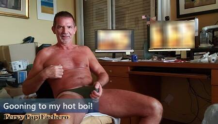 My sexy bator friend sent Pervy PapiFachero some hot videos, this is my reply to him.