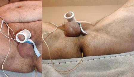 Short estim session with new gear.  I think they work.
