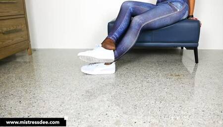 PANTYHOSE GYM SESSION