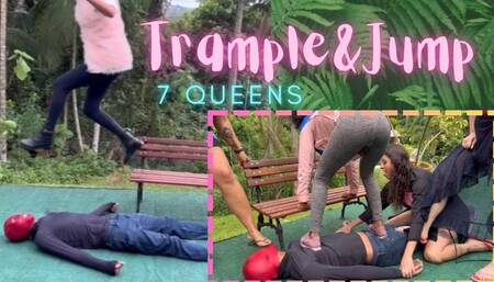 Trampled by 7 Queens