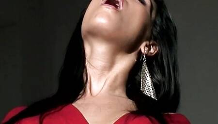 Anetta Keys Uses Vibrator in Her Ass and a Small Bullet Vibe on Her Clit