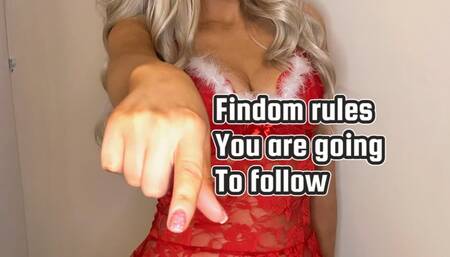 Findom Rules