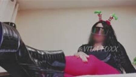 Gassy Christmas Farts while Dominating You