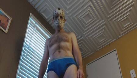 Wearing Friday The 13th Jason Mask and Stomping You with My Bare Feet