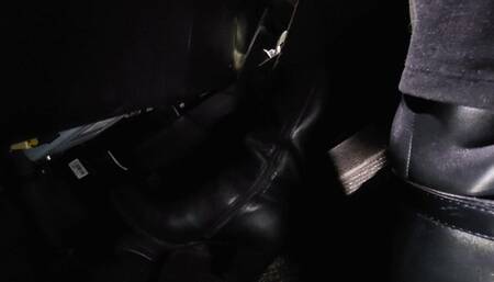 Black Knee High Boots Night Drive and Rev