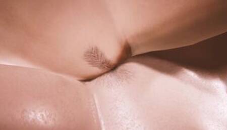 Hot Lesbians Scissoring Sex Act Close-Up 1