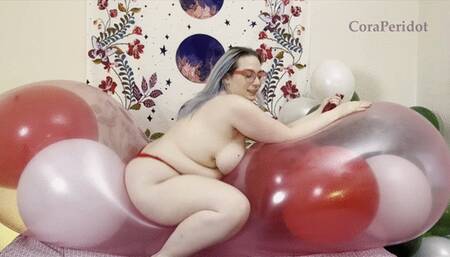 Naughty balloons are left in shreds