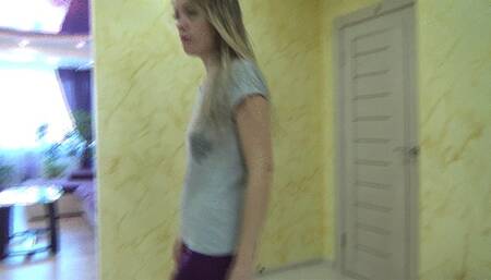 Big cleaning and the backside from under leggings