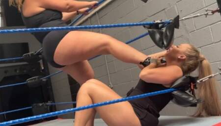 20 stinkfaces and barefoot wrestling