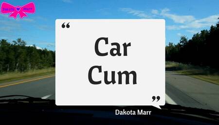 Driving Car Nipple Play Manual Finger Masturbation Dakota Marr Orgasm