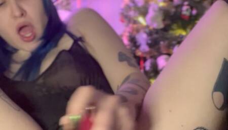 fcking myself while i wait for santa