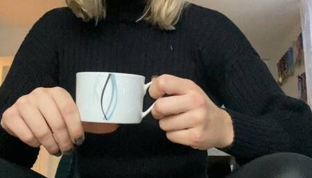 You're gonna drink that cup of spit!