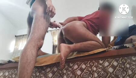 Woww Desi straight delivery Boy Big cock in my hand