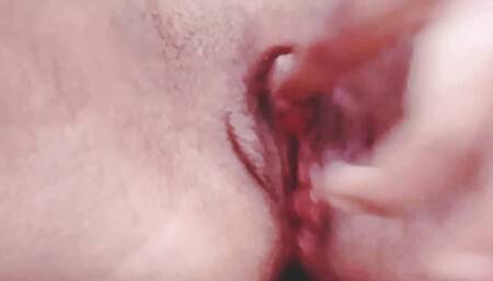 Pakistani girl playing with her pussy And it is looking for land