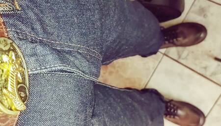 Wearing Jeans and Smoking - Redneck