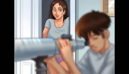 What are you watching here anon. Mr Johnson all sex scenes part one. Summertime saga Game