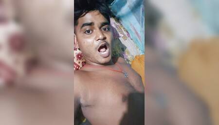 Indian Boy Self-suck Masturbation