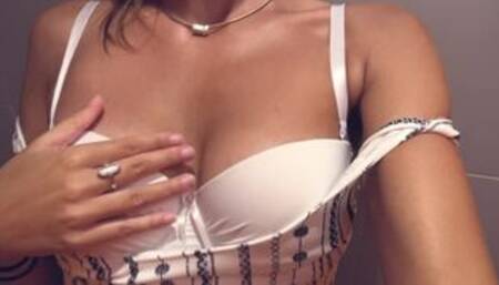 Masturbating And Cumming In A Public Bathroom