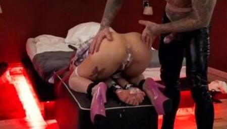 Candy bimbo rough ass fountain and deep anal fuck,..best polish porn.