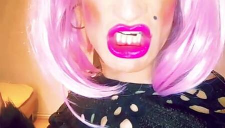 BIMBO BITCH Smoking Slut