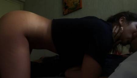 I woke up my boyfriend and fucked him hard