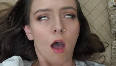 Serena Hill gets her pussy licked until she creams then sucks cock POV