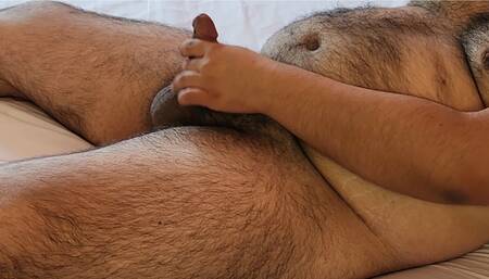 Bear gay man likes to masturbates