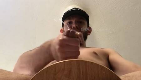 POV Hairy Verbal Country Boy Jerks Off His Big White Circumcised Redneck Cock & Cums a HUGE Load Right Down Your Warm Throat!