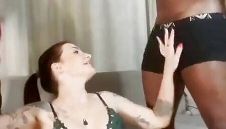 Whats better than one big black dick? Two big black dicks!