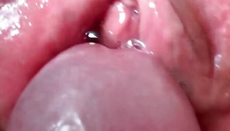 Fucking and Eating My Wife's Used Pussy. This Is Incredible! Pussy with Sperm Tastes Even Better!